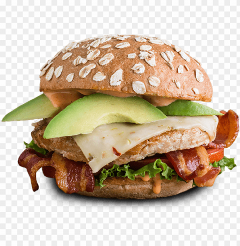 turkey burger club - cheeseburger Transparent picture PNG