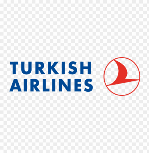 turkish airlines eps vector logo free PNG Isolated Subject on Transparent Background