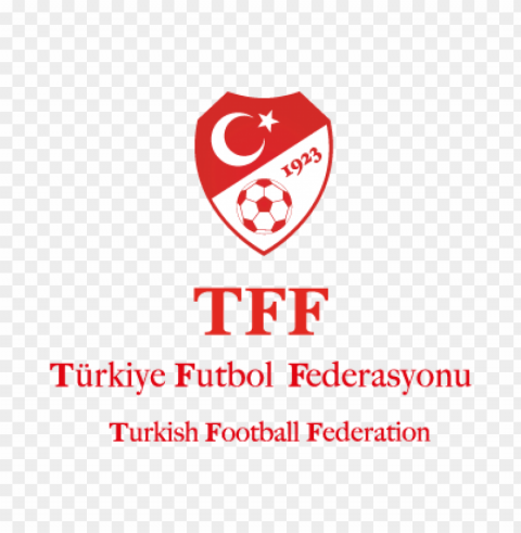 turkiye futbol federasyonu vector logo PNG no background free