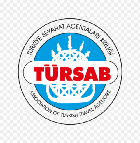 turkiye seyahat acentalari birligi vector logo PNG Graphic Isolated on Clear Backdrop