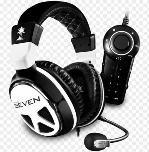 Turtle Beach Z Seven Pc Isolated Design Element On Transparent PNG