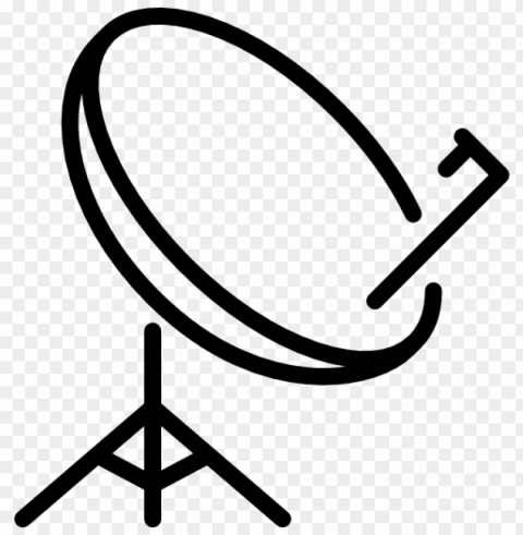 tv satellite dish Isolated Graphic on Transparent PNG