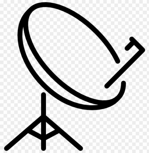 Tv Satellite Dish Isolated Graphic On Transparent PNG