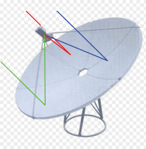 Tv Satellite Dish Isolated Illustration In Transparent PNG