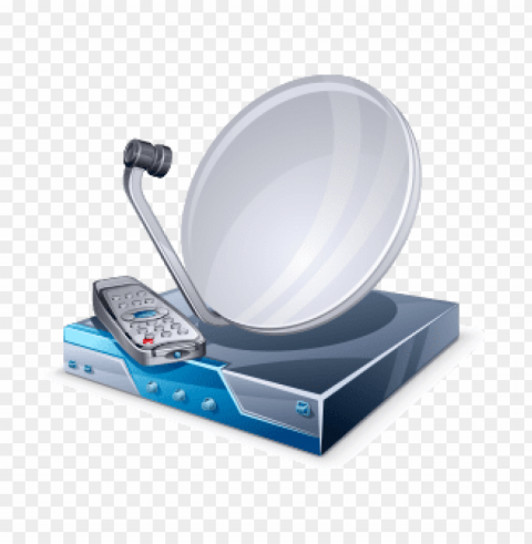 tv satellite Isolated Item in Transparent PNG Format