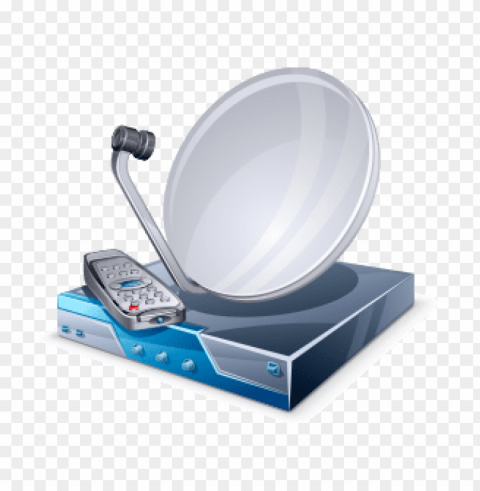 Tv Satellite Isolated Item In Transparent PNG Format