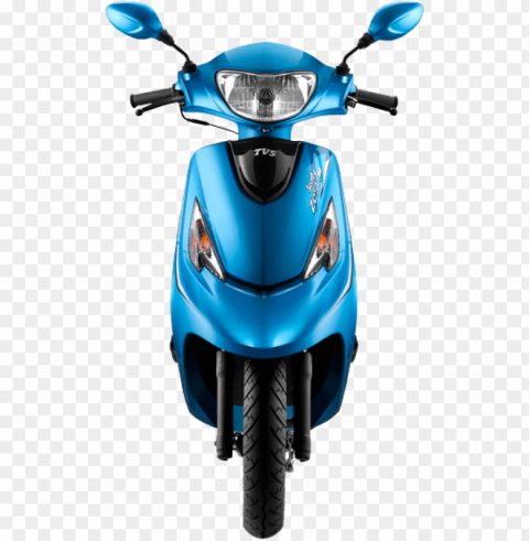 tvs scooty zest - scooty front view Transparent PNG Isolated Object with Detail