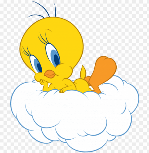 tweety Transparent Background Isolated PNG Item