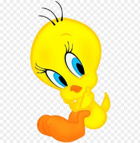 tweety bird Isolated Item with Transparent PNG Background