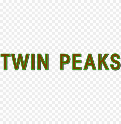twin peaks logo - twin peaks title PNG files with clear background variety