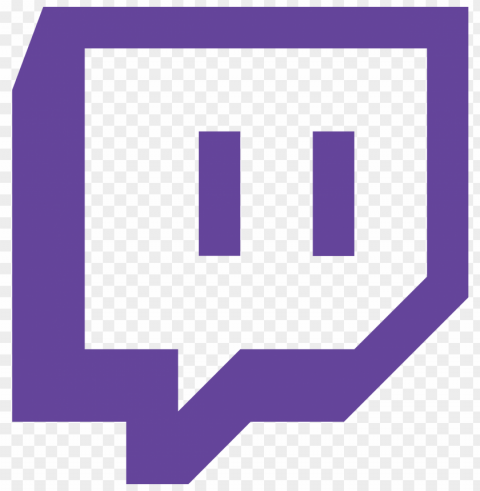 twitch logo PNG with no bg