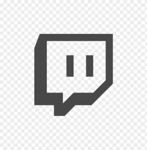 twitch logo free Transparent PNG artworks for creativity