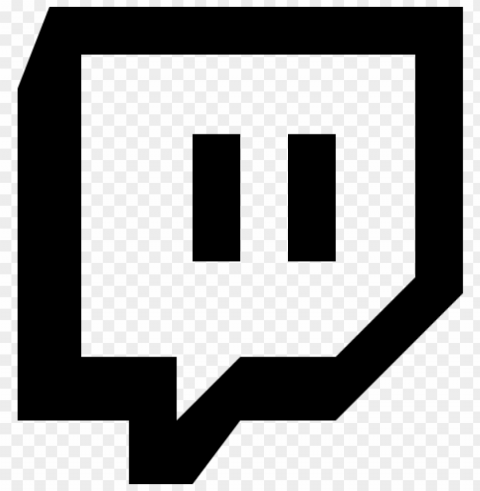 twitch logo PNG with transparent overlay