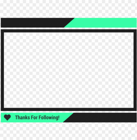 twitch webcam overlay banner library stock - slope PNG transparent elements complete package