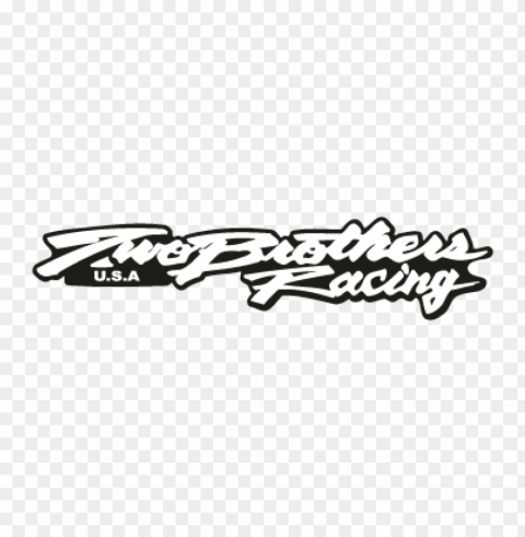 two brothers racing vector logo free download PNG images with transparent canvas