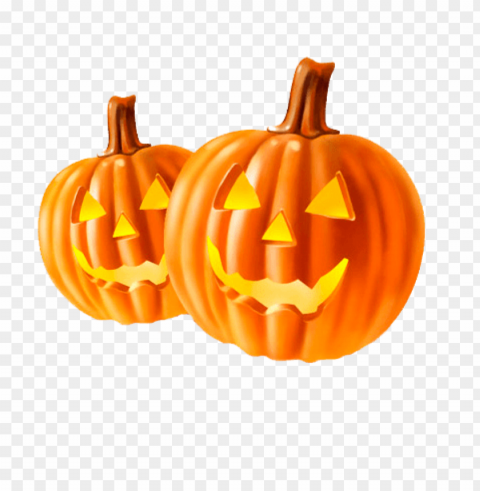 two pumpkins halloween Free download PNG with alpha channel extensive images