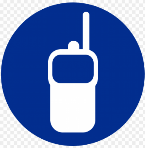 two way radio icon Isolated Graphic on HighQuality PNG