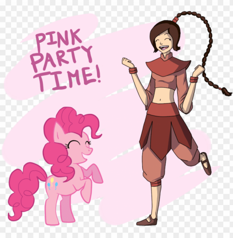 ty lee vs pinkie pie PNG images with transparent elements