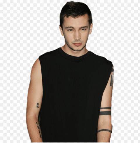 tyler joseph high quality Isolated Character with Clear Background PNG