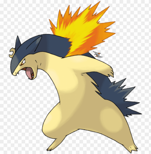 typhlosion known as the volcano pokémon is the final - pokemon typhlosio PNG Graphic with Clear Background Isolation PNG transparent with Clear Background ID e1d5eb2c