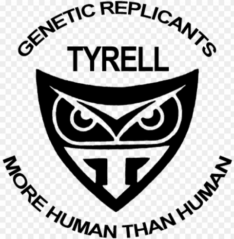 tyrell corporation bladerunner logo - blade runner corporacion tyrell Isolated Artwork on Clear Background PNG