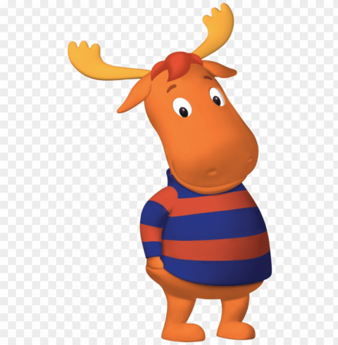 tyrone - tyrone the moose backyardigans Isolated Item in Transparent PNG Format