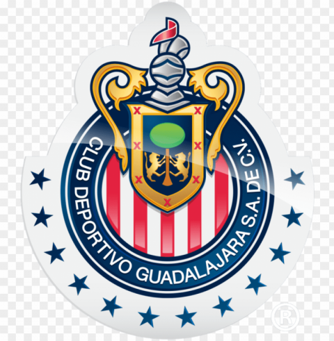 uadalajara logo dream league soccer 2018 Transparent PNG graphics assortment