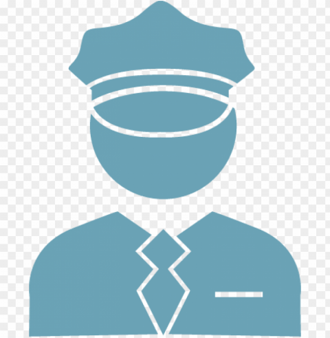 uardias de seguridad - security guard icon blue PNG Isolated Illustration with Clear Background PNG transparent with Clear Background ID a7386dc7