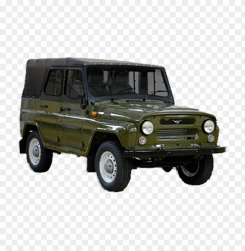 uaz cars design ClearCut Background PNG Isolated Subject