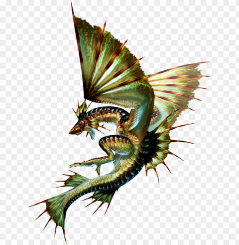 ub plesioth - monster hunter green plesioth Transparent picture PNG