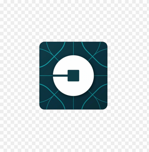 uber logo Transparent PNG Isolated Item with Detail