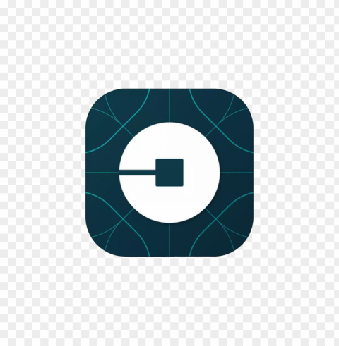 uber logo Alpha channel transparent PNG