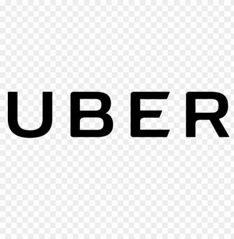 uber logo download Clean Background Isolated PNG Design