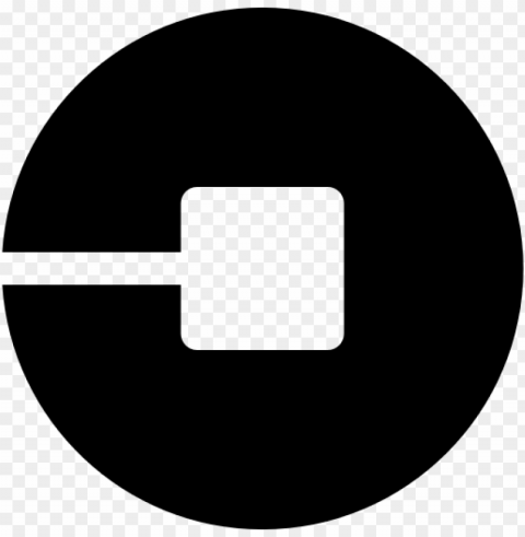 uber logo Transparent PNG Isolated Object