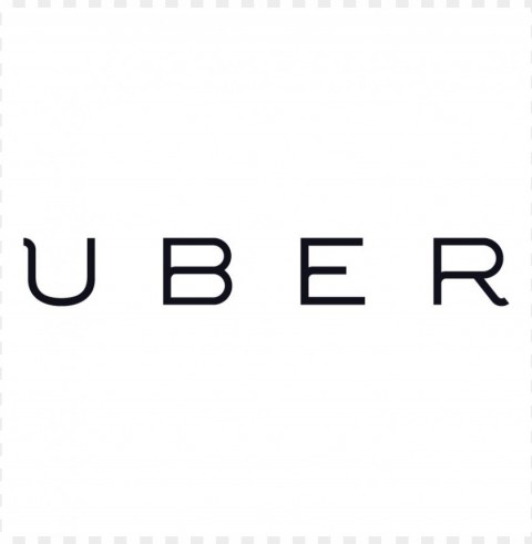 uber logo vector Transparent PNG picture