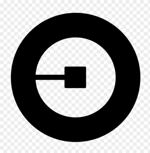 uber logo wihout Clean Background Isolated PNG Illustration