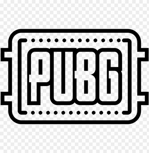 ubg icon free download and vector pubg icon - pubg word Transparent PNG image