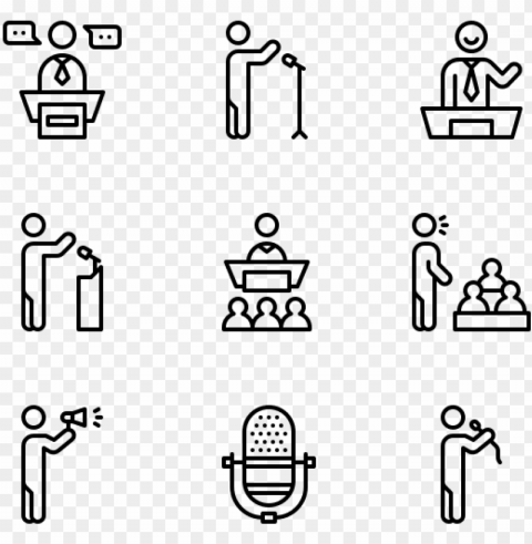 ublic speaking - eps wedding icons vector free download PNG transparent graphics for projects