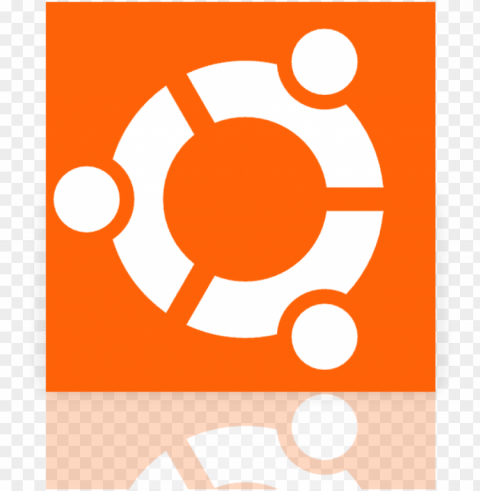 ubuntu mirror icon - ubuntu white icon PNG Image with Transparent Isolated Design