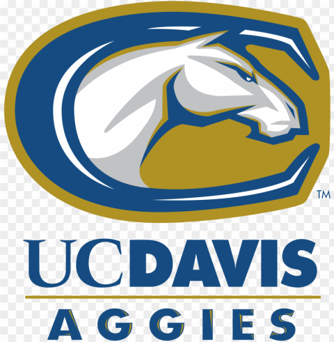 uc davis aggies 3 logo transparent - uc davis aggies Isolated Character with Clear Background PNG