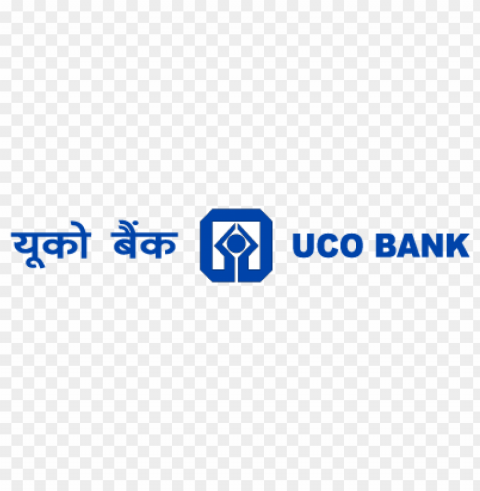 uco bank vector logo Transparent background PNG clipart