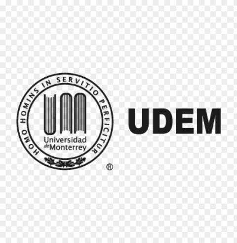 udem vector logo free download Isolated Character in Transparent PNG Format