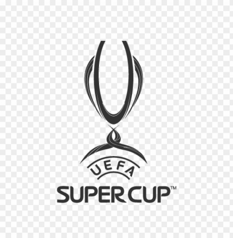 uefa super cup logo vector PNG design elements