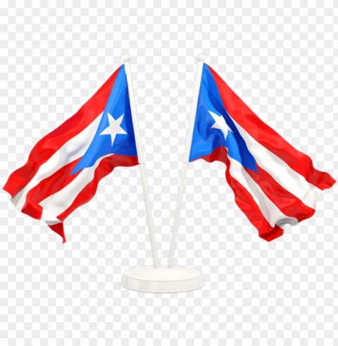 uerto rican flag wavi Transparent Background PNG Isolated Pattern