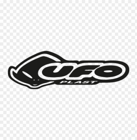 ufo plast vector logo PNG download free