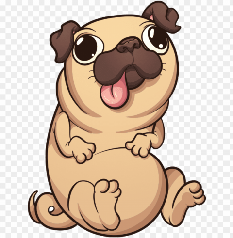 ug emoji & stickers messages sticker-8 - pug clipart PNG objects