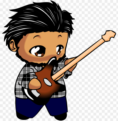 uitar players - guitar Isolated Artwork on HighQuality Transparent PNG