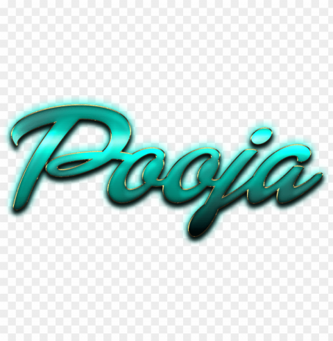 uja name wallpaper 55 pictures - pooja name text Transparent Background PNG Isolated Character