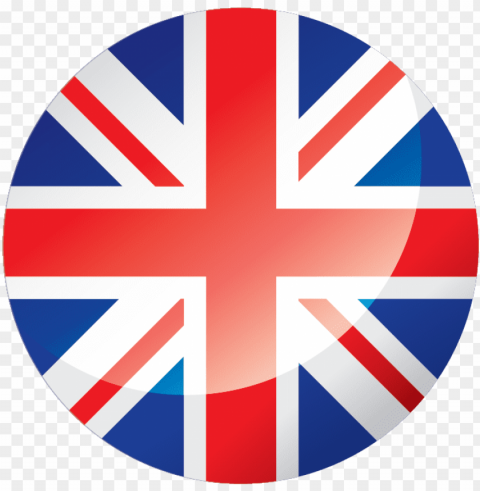 uk flag - union jack flag round PNG transparent icons for web design