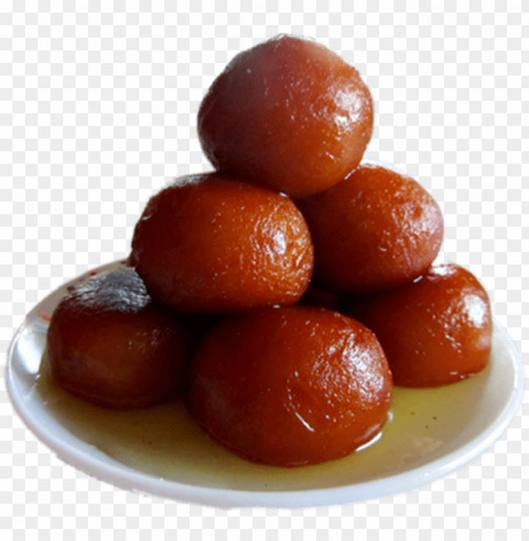 ulabjamun - gulab jamu Clean Background Isolated PNG Icon